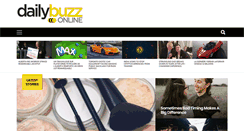 Desktop Screenshot of dailybuzzonline.com